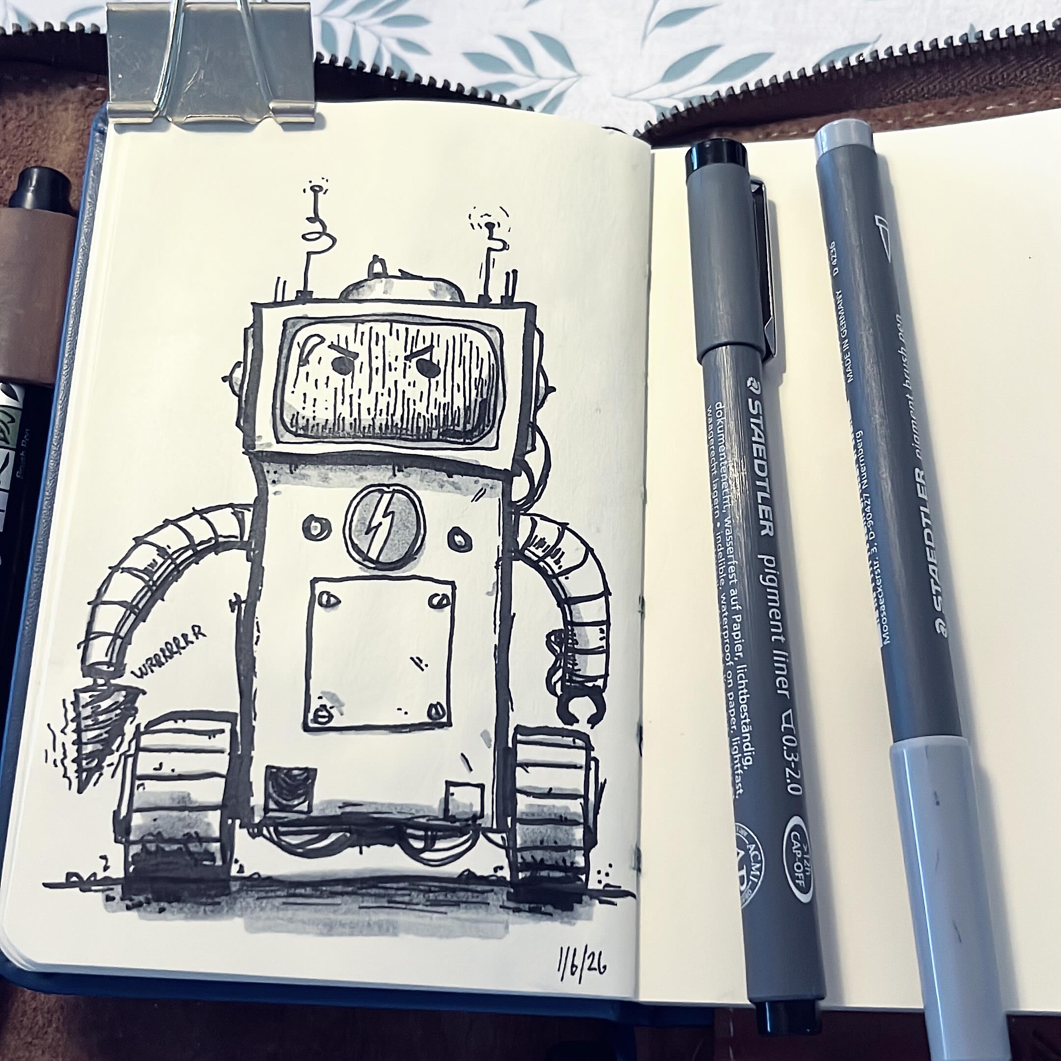 Just a drilling-handed killer robot
